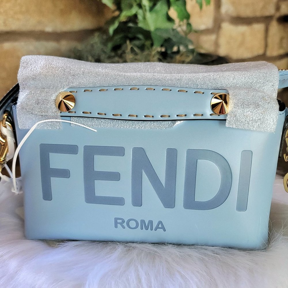Brand new FENDI By the way mini light blue